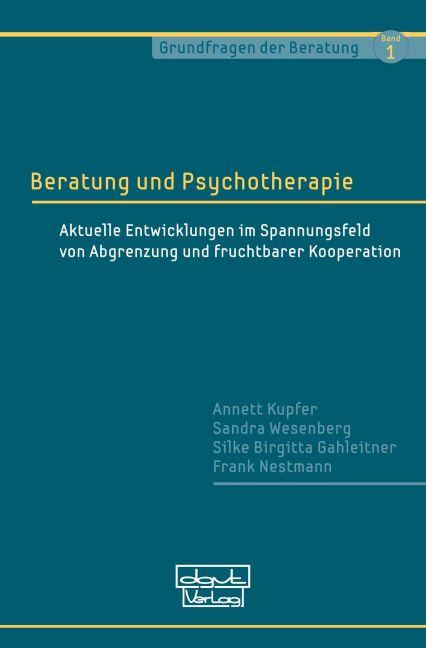 Cover-Bild Beratung und Psychotherapie