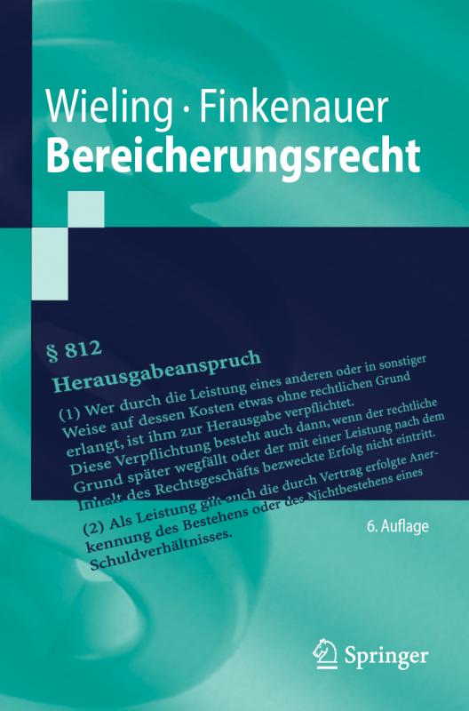 Cover-Bild Bereicherungsrecht