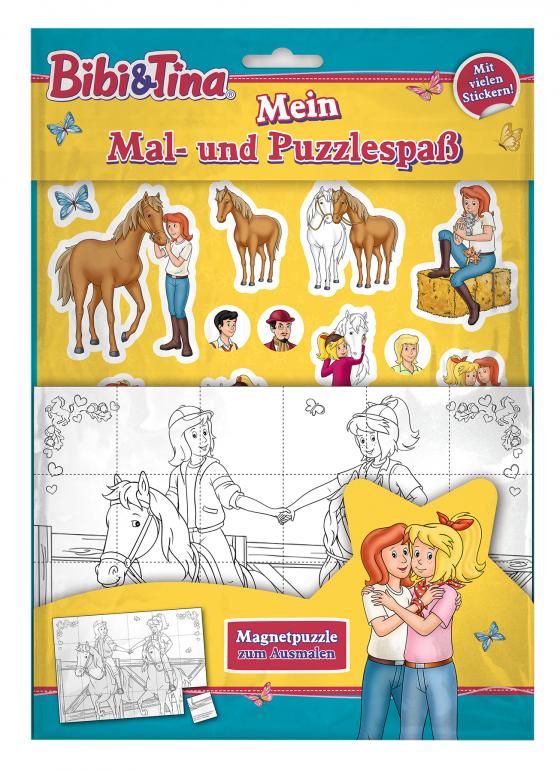 Cover-Bild Bibi & Tina: Mein Mal- und Puzzlespaß