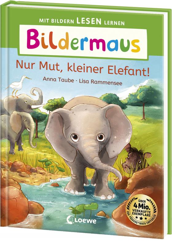 Cover-Bild Bildermaus - Nur Mut, kleiner Elefant!