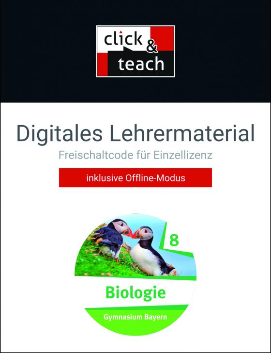 Cover-Bild Biologie – Bayern / Biologie Bayern click & teach 8 Box