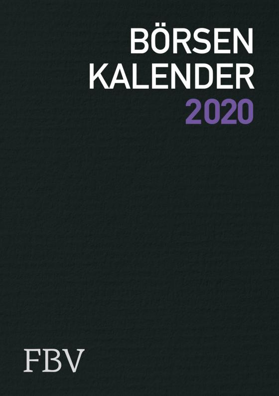 Cover-Bild Börsenkalender 2020