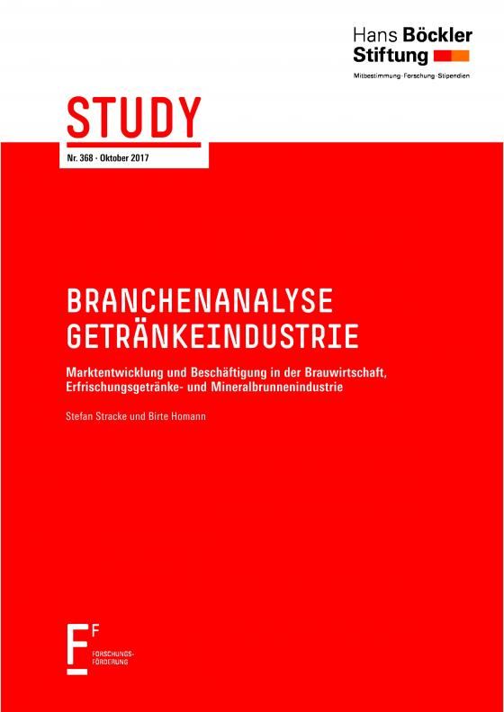 Cover-Bild Branchenanalyse Getränkeindustrie
