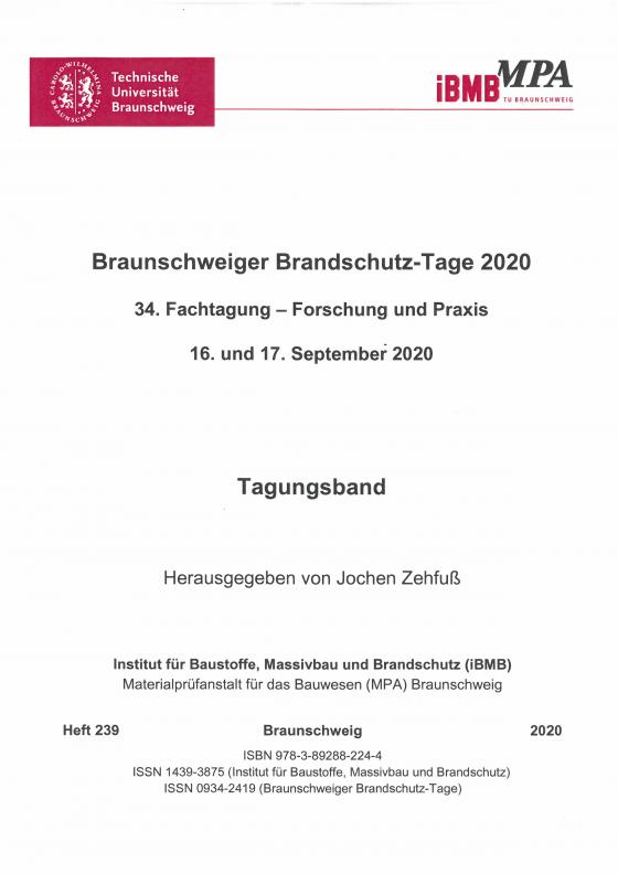 Cover-Bild Braunschweiger Brandschutz-Tage 2020