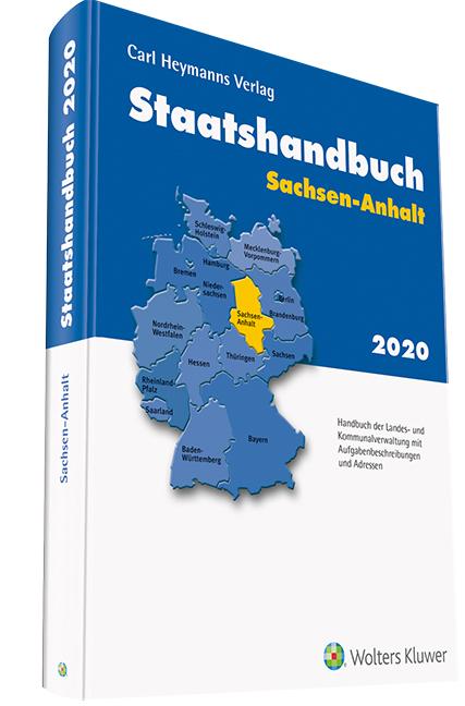 Cover-Bild BRD Staatshandbuch Sachsen-Anhalt 2020
