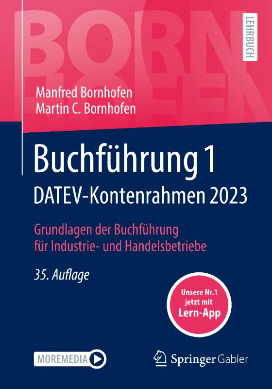 Cover-Bild Buchführung 1 DATEV-Kontenrahmen 2023