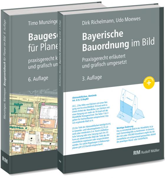 Cover-Bild Buchpaket: Baugesetzbuch für Planer im Bild & Bayerische Bauordnung im Bild