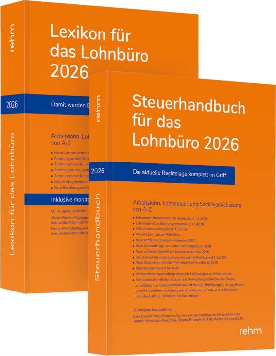 Cover-Bild Buchpaket Lexikon für das Lohnbüro und Steuerhandbuch 2026
