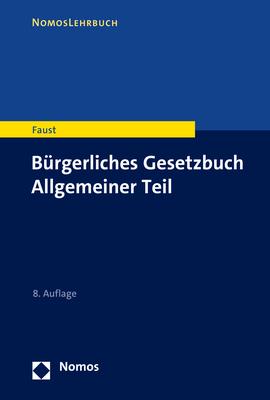 Cover-Bild Bürgerliches Gesetzbuch Allgemeiner Teil