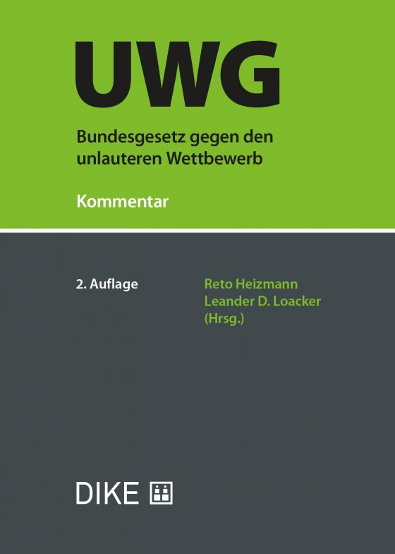 Cover-Bild Bundesgesetz gegen den unlauteren Wettbewerb (UWG)