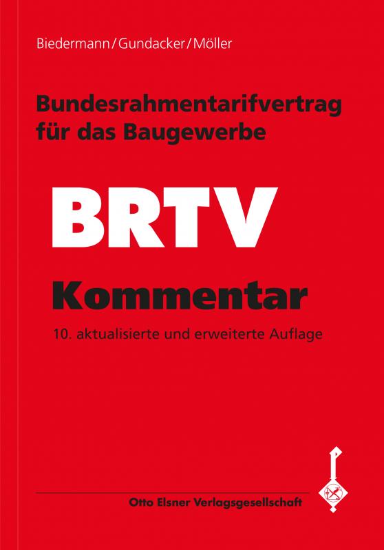 Cover-Bild Bundesrahmentarifvertrag für das Baugewerbe (BRTV) / Kommentar