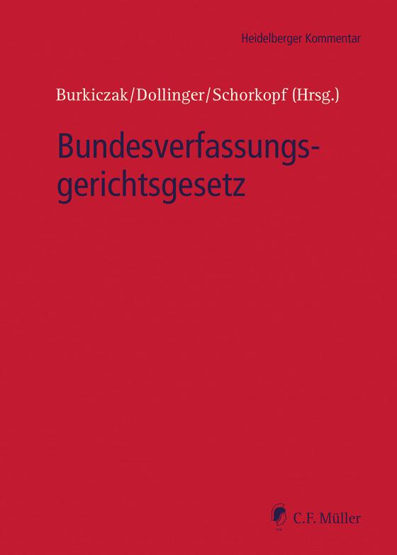 Cover-Bild Bundesverfassungsgerichtsgesetz