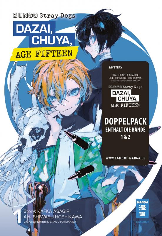 Cover-Bild Bungo Stray Dogs - Dazai, Chuya, Age 15 01