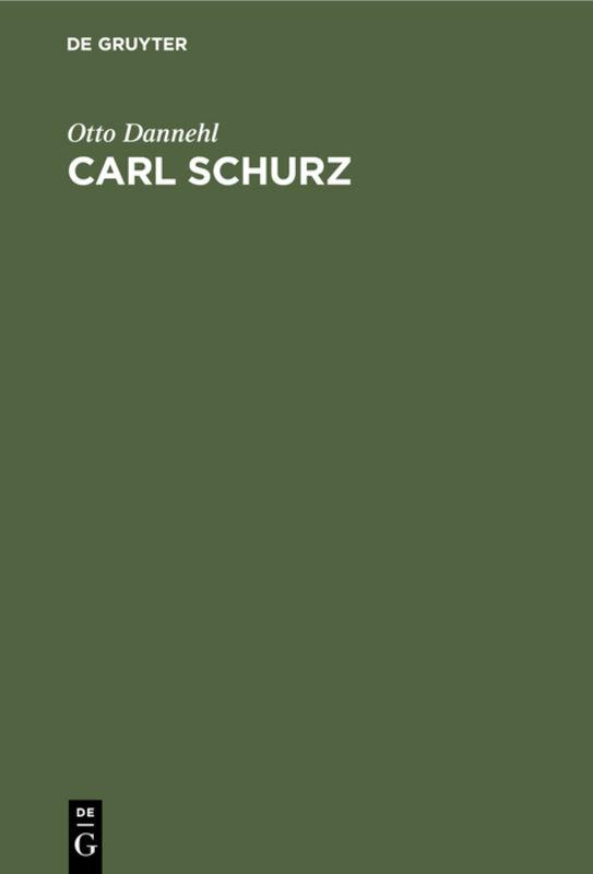 Cover-Bild Carl Schurz