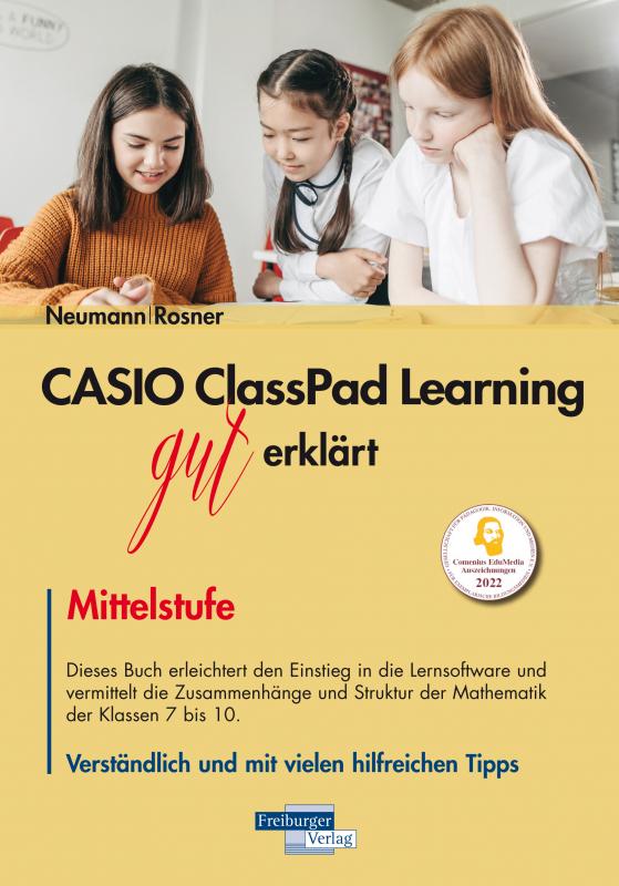 Cover-Bild CASIO ClassPad Learning gut erklärt: Mittelstufe