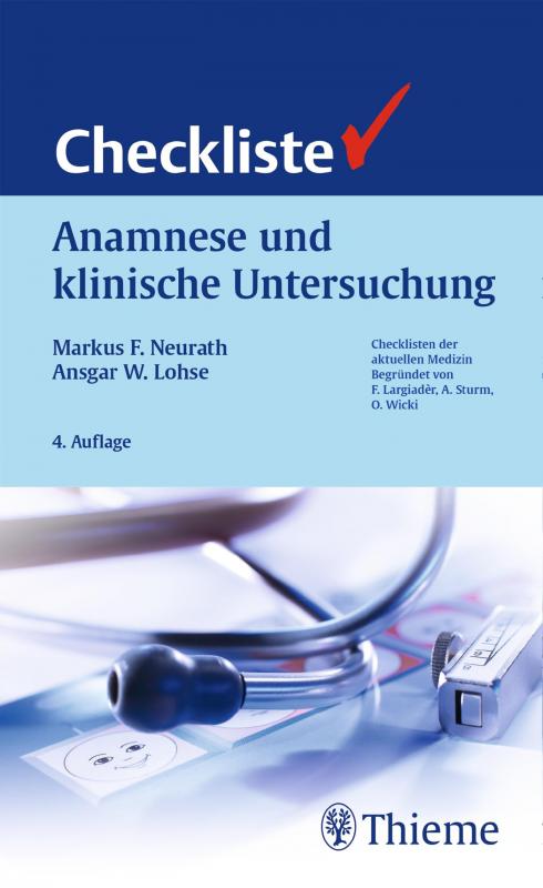 Cover-Bild Checkliste Anamnese und klinische Untersuchung