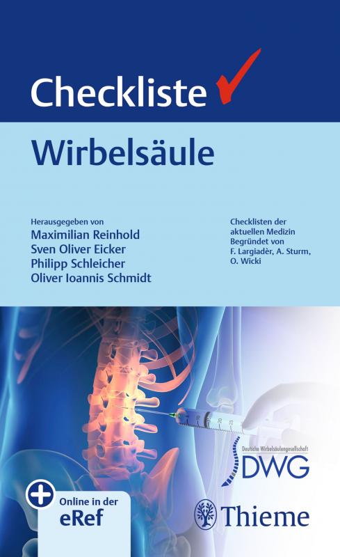 Cover-Bild Checkliste Wirbelsäule