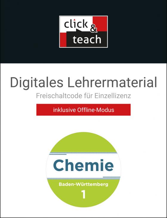 Cover-Bild Chemie Baden-Württemberg - neu / Chemie BW click & teach 1 Box