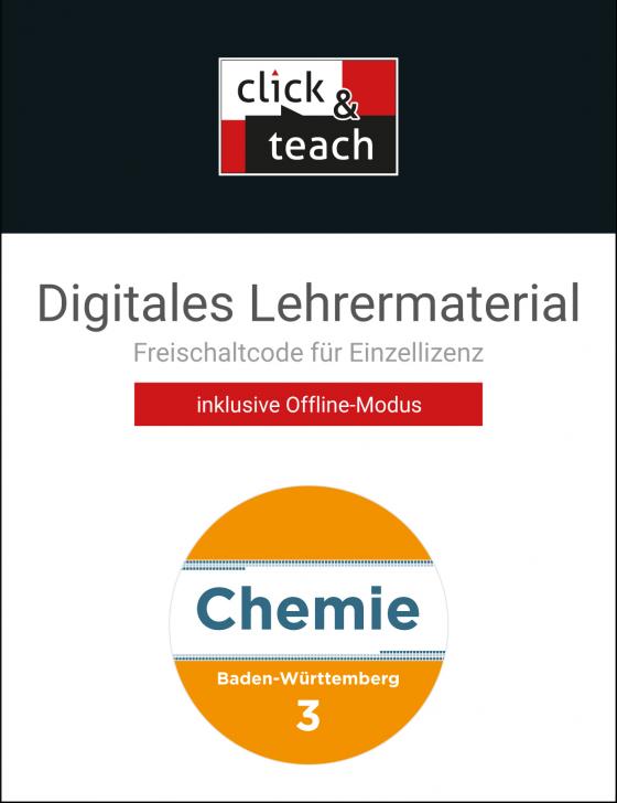 Cover-Bild Chemie Baden-Württemberg - neu / Chemie BW click & teach 3 Box