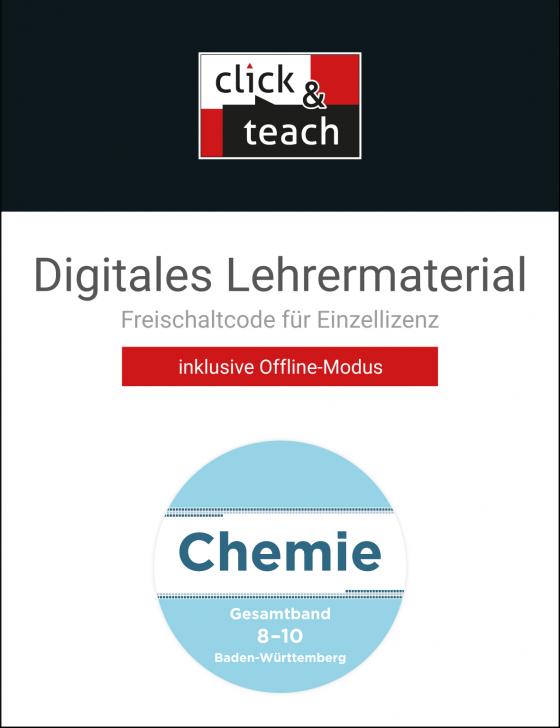 Cover-Bild Chemie Baden-Württemberg - neu / Chemie BW click & teach 8–10 Box
