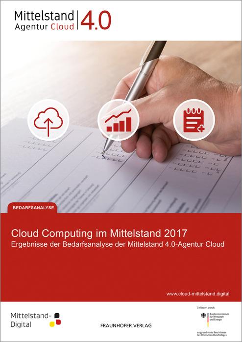 Cover-Bild Cloud Computing im Mittelstand 2017.