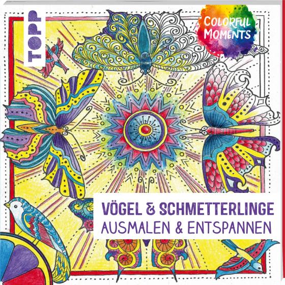 Cover-Bild Colorful Moments - Vögel & Schmetterlinge