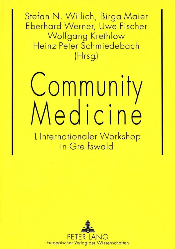 Cover-Bild Community Medicine