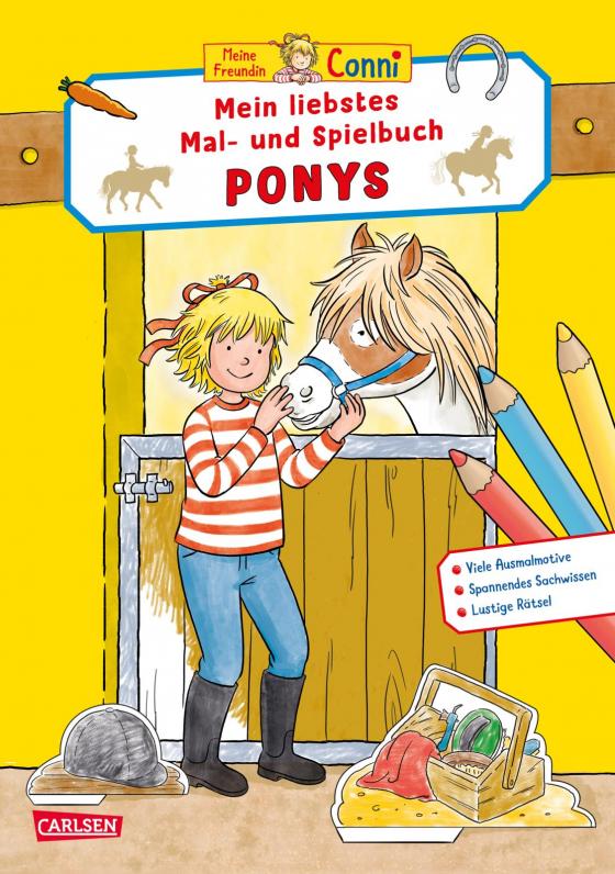 Cover-Bild Conni Gelbe Reihe (Beschäftigungsbuch): Mein liebstes Mal- und Spielbuch: Ponys