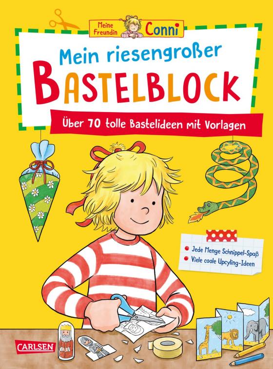Cover-Bild Conni Gelbe Reihe (Beschäftigungsbuch): Mein riesengroßer Bastelblock
