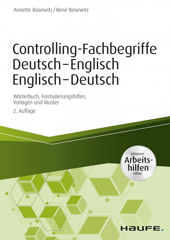 Cover-Bild Controlling-Fachbegriffe Deutsch-Englisch, Englisch-Deutsch - inkl. Arbeitshilfen online