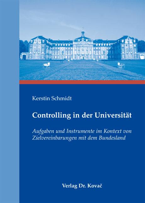 Cover-Bild Controlling in der Universität