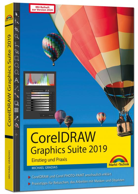 Cover-Bild CorelDRAW Graphics Suite 2019 / 2020 – Einstieg und Praxis