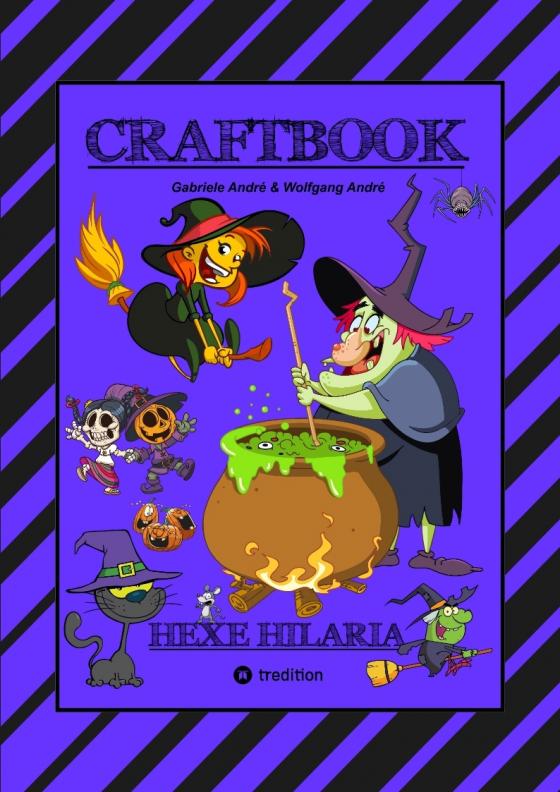 Cover-Bild CRAFTBOOK – 100 TOLLE MOTIVE - KREATIV LERNEN - HEXENSPIEL JINX - EINFACH VERHEXT - ZEICHNEN - MALEN - BASTELN - SPASS