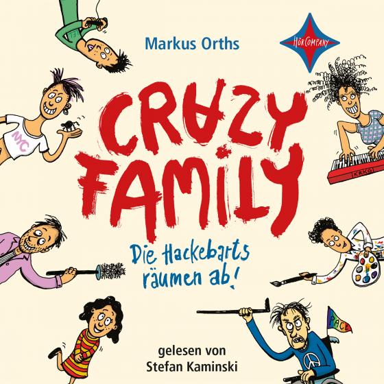 Cover-Bild Crazy Family - Die Hackebarts räumen ab!