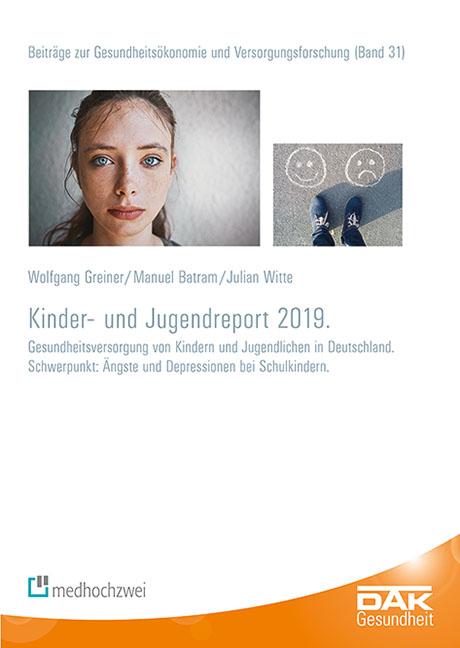 Cover-Bild DAK Kinder- und Jugendreport 2019