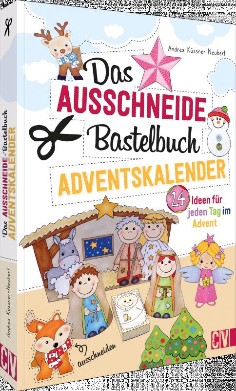 Cover-Bild Das Ausschneide-Bastelbuch Adventskalender