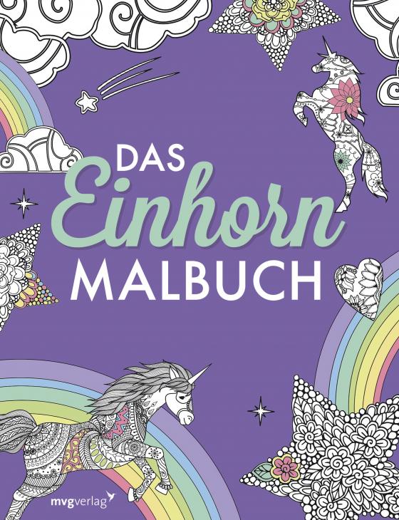 Cover-Bild Das Einhorn-Malbuch: Ausmalbuch für Kinder und Erwachsene