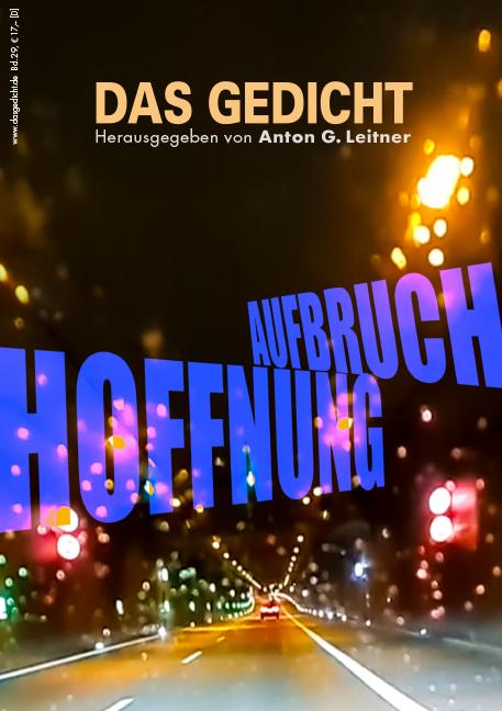 Cover-Bild Das Gedicht. Zeitschrift /Jahrbuch für Lyrik, Essay und Kritik / DAS GEDICHT Bd. 29