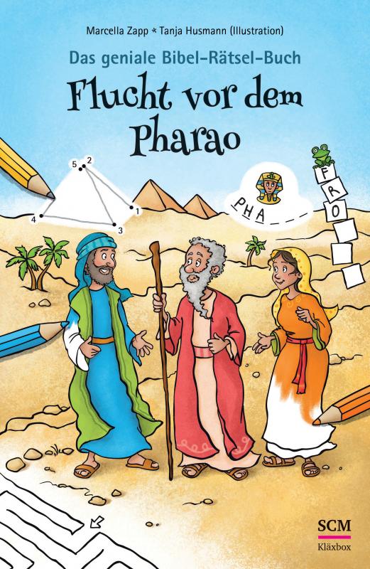 Cover-Bild Das geniale Bibel-Rätsel-Buch: Flucht vor dem Pharao