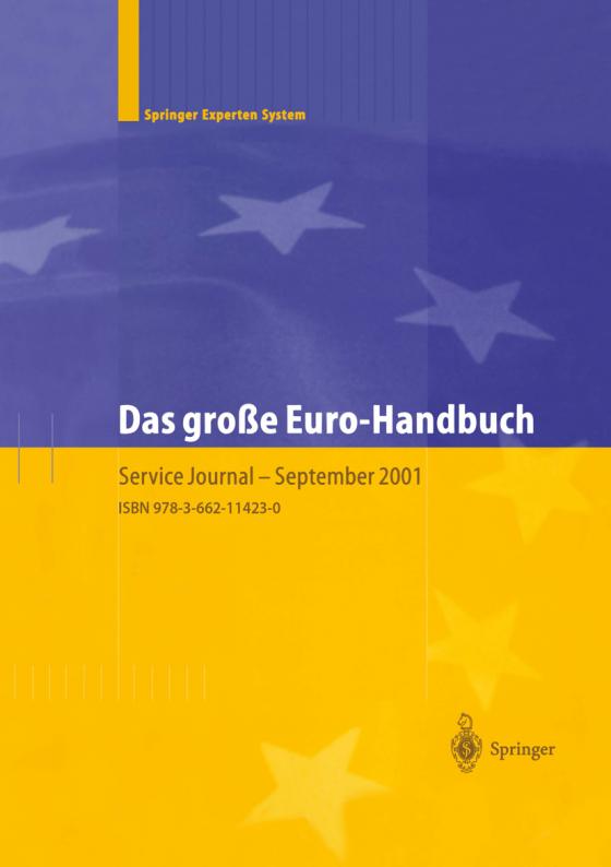 Cover-Bild Das große Euro-Handbuch