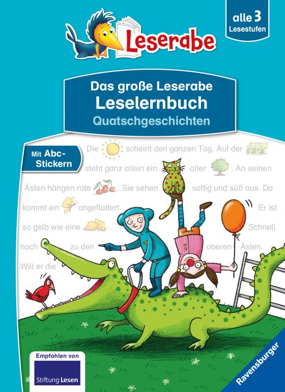 Cover-Bild Das große Leserabe Leselernbuch: Quatschgeschichten - Leserabe ab der 1. Klasse - Erstlesebuch für Kinder ab 5 Jahren