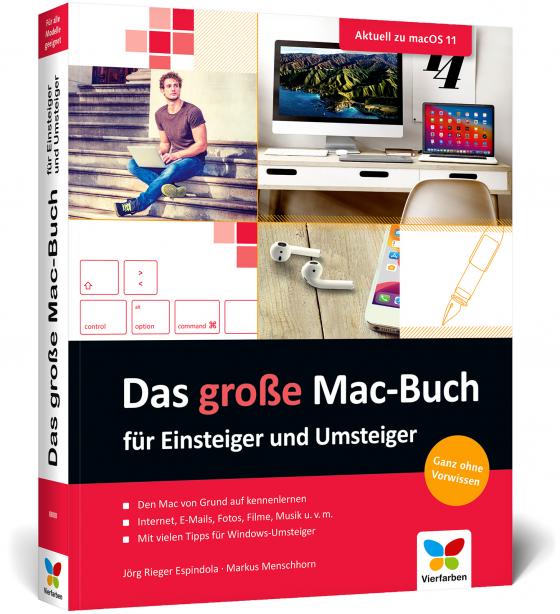 Cover-Bild Das große Mac-Buch für Einsteiger und Umsteiger