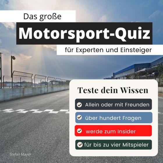 Cover-Bild Das große Motorsport-Quiz für Experten und Einsteiger