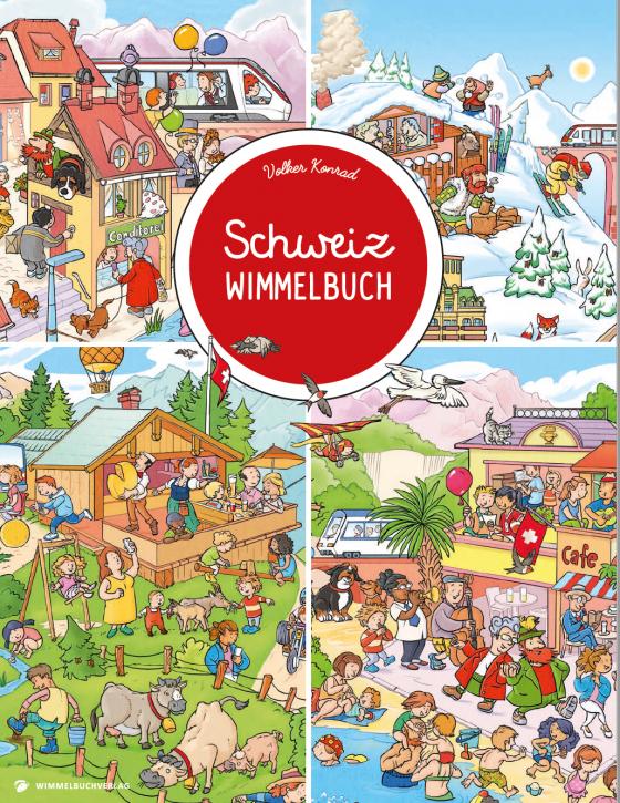 Cover-Bild Das große Schweiz Wimmelbuch