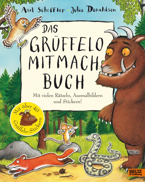 Cover-Bild Das Grüffelo-Mitmachbuch