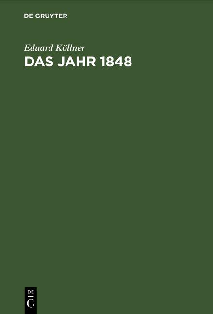 Cover-Bild Das Jahr 1848