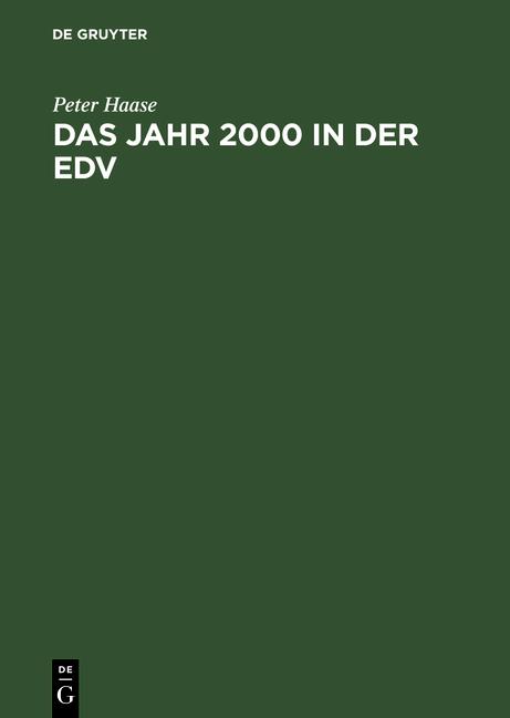 Cover-Bild Das Jahr 2000 in der EDV