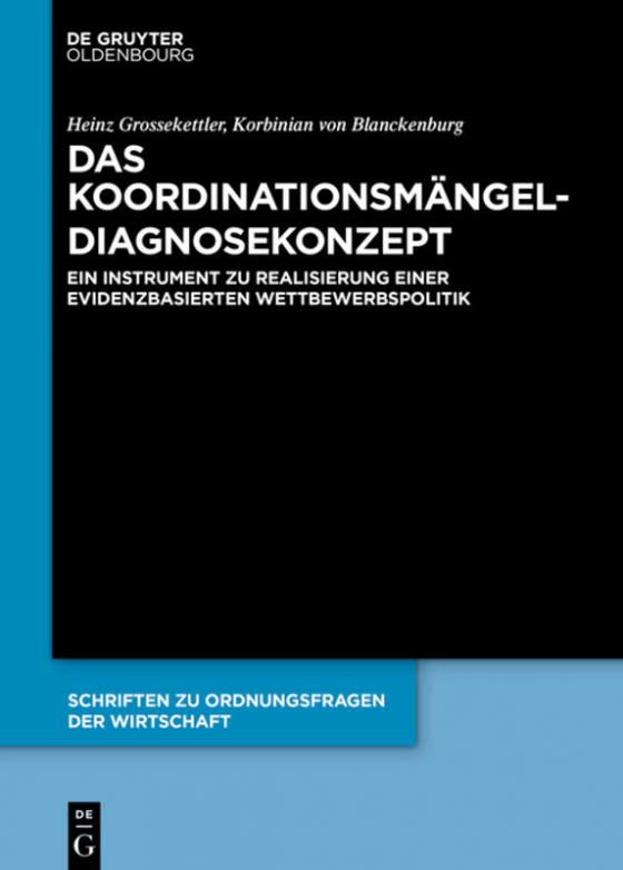 Cover-Bild Das Koordinationsmängel-Diagnosekonzept