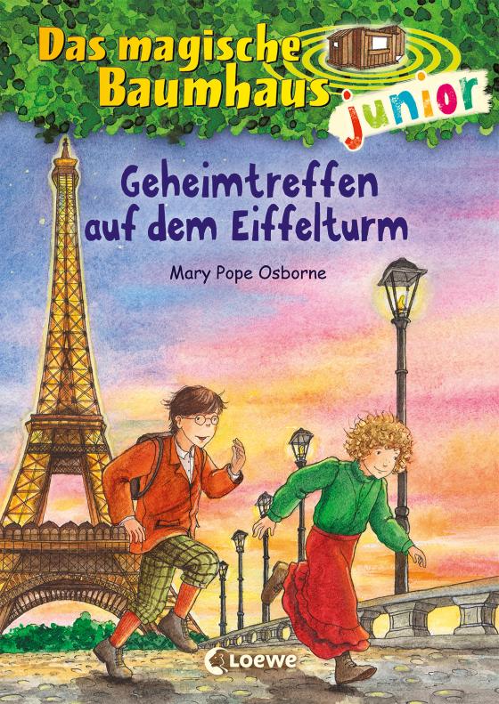 Cover-Bild Das magische Baumhaus junior (Band 32) - Geheimtreffen auf dem Eiffelturm