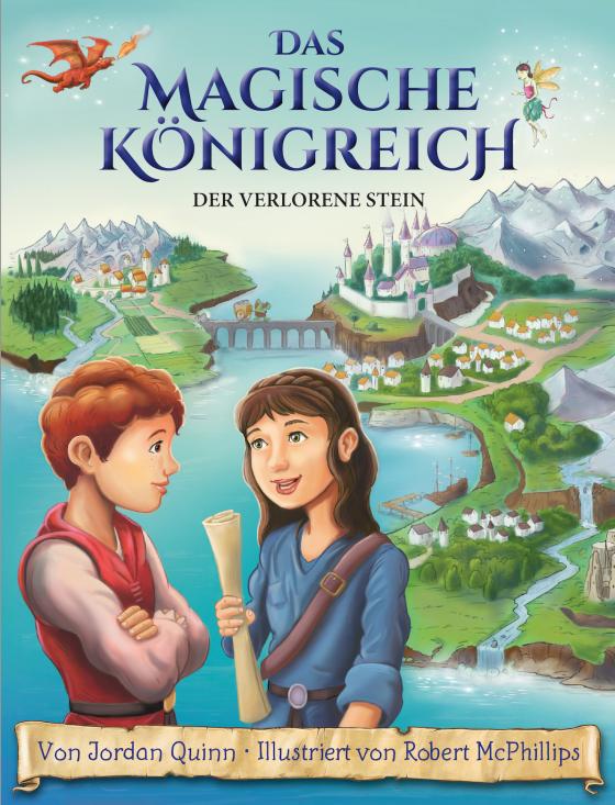 Cover-Bild Das magische Königreich, Bd. 1: Der verlorene Stein - Erstlesebuch mit Illustrationen ab 7 Jahren